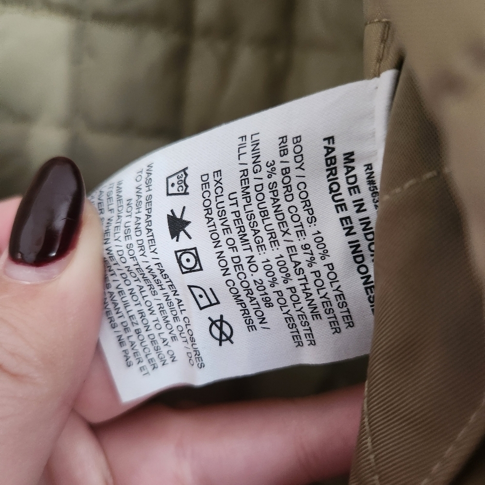 Nike therma-fit Oversized street wear quilted jacket xl nwot - Picture 8 of 10